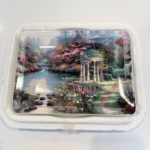 Bradford Exchange Thomas Kinkade Garden of Prayer Masterpiece Collector Plate 98